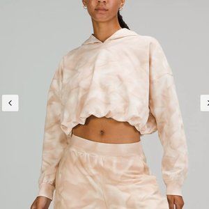 LA All Yours Bubble Hem Hoodie NWOT